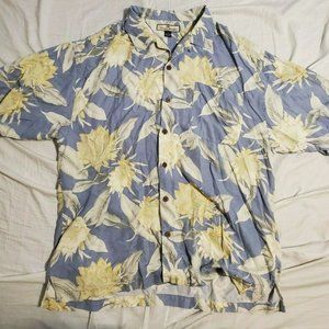 Men's Tommy Bahama 100% Silk Hawaiian Camp Shirt